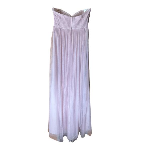 Jenny Yoo Formal Dress Gown SZ 10 Nude Blush Convertible "Annabelle" Tulle - Picture 10 of 12